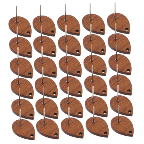 LIFKOME 30 Stück Teiliges DIY Ohrstecker aus Natürlichem Holz Glatte Oberfläche Stabile Holznadeln Langlebig und Hautfreundlich für Schmuckherstellung und Kreative Ohrringe LIFKOME 30 Stück Teiliges DIY Ohrstecker aus Natürlichem Holz Glatte Oberfläche Stabile Holznadeln Langlebig und Hautfreundlich für Schmuckherstellung und Kreative Ohrringe von LIFKOME