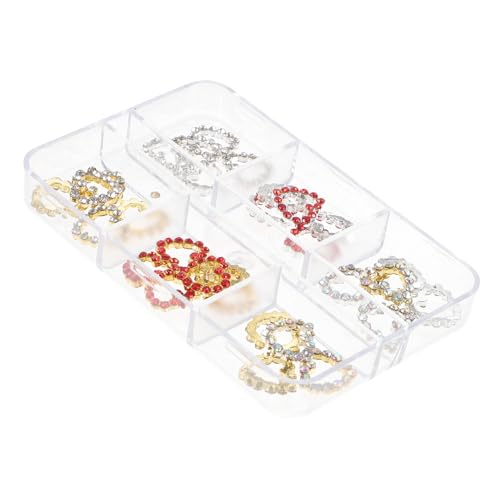 LIFKOME 30 Stück Teiliges Herzförmige Nagel Charms Nail Art Strasssteine Nail Zubehör für DIY Nägel Acrylnägel Glitzersteine für Anfänger und Profi Decoration LIFKOME 30 Stück Teiliges Herzförmige Nagel Charms Nail Art Strasssteine Nail Zubehör für DIY Nägel Acrylnägel Glitzersteine für Anfänger und Profi Decoration von LIFKOME