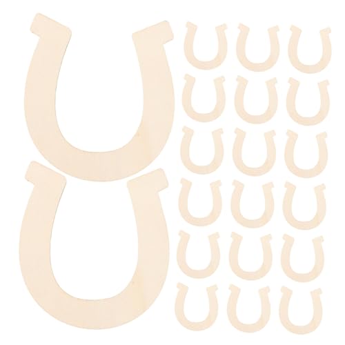 LIFKOME 30 Stück Unvollendete Holzfiguren für Diy Malen Bastelbedarf Kreative Holzdekorationen und Partyzubehör für Altersgruppen von LIFKOME