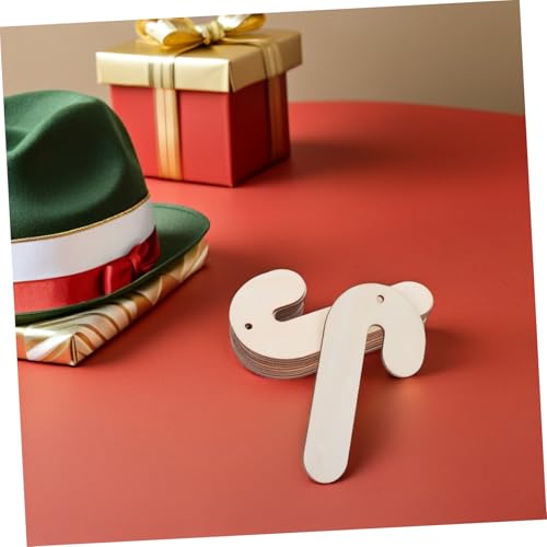 LIFKOME 30 Stück Unvollendete Zuckerstangen Weihnachtsausschnitte Leere Holzscheiben Zum Aufhängen DIY Süßigkeiten Bastelanhänger Für Zuhause Weihnachtsfeier Dekoration LIFKOME 30 Stück Unvollendete Zuckerstangen Weihnachtsausschnitte Leere Holzscheiben Zum Aufhängen DIY Süßigkeiten Bastelanhänger Für Zuhause Weihnachtsfeier Dekoration von LIFKOME