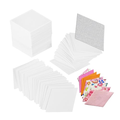 LIFKOME 300 Stück Papier piecing Schablonen Rautenförmige Patchwork Vorlagen Kompaktes Quilt lineal für Anfänger Vielseitig für DIY Nähprojekte Einfach zu Nutzen und Kreativ Gestalten von LIFKOME