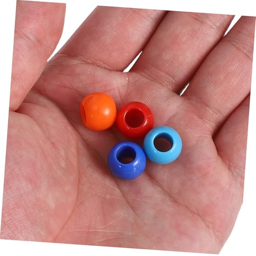 LIFKOME 300 Stück Teiliges mit Loch für Schmuckherstellung Vielseitige Bunte Perlen zum Auffädeln von Armbändern Halsketten Ohrringen Schlüsselanhängern und DIY Bastelprojekten von LIFKOME