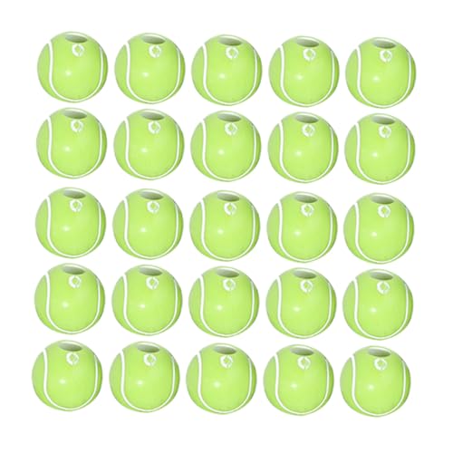 LIFKOME 300 Stück Tennisball Perlen für Schmuckherstellung Acryl Spacer Beads in Sportdesign Bunte DIY Perlen für Armbänder Schlüsselanhänger und Kreative Handwerksprojekte von LIFKOME