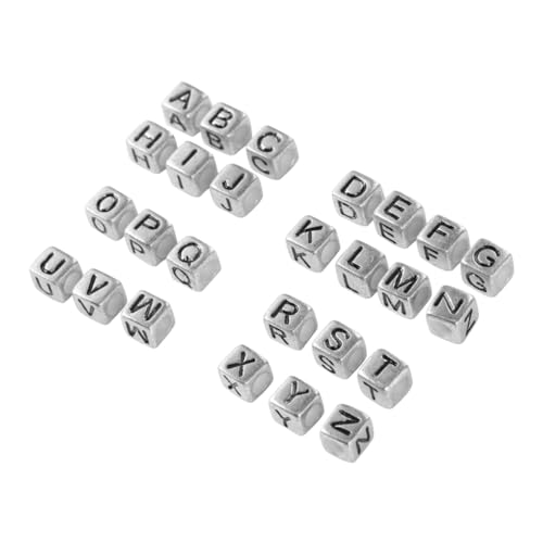 LIFKOME 300Stücke DIY Acryl Buchstabenperlen Quadratische Perlen Für Armband Und Schmuckherstellung Handwerk Und Projekte LIFKOME 300Stücke DIY Acryl Buchstabenperlen Quadratische Perlen Für Armband Und Schmuckherstellung Handwerk Und Projekte von LIFKOME