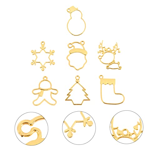 LIFKOME 35 Stück Teiliges DIY Schmuckherstellungsset Weihnachtsmotive Langlebige Legierung Formen für Epoxidharz Anhänger Schmuck Dekoration Handgefertigt LIFKOME 35 Stück Teiliges DIY Schmuckherstellungsset Weihnachtsmotive Langlebige Legierung Formen für Epoxidharz Anhänger Schmuck Dekoration Handgefertigt von LIFKOME