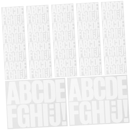 LIFKOME 36 Bögen Selbstklebende Vinyl-buchstabenaufkleber: Alphabet-aufkleber Für Schulbüro, Pinnwand, Briefkasten – Einfach Anzubringende Vinyl-aufkleber LIFKOME 36 Bögen Selbstklebende Vinyl-buchstabenaufkleber: Alphabet-aufkleber Für Schulbüro, Pinnwand, Briefkasten – Einfach Anzubringende Vinyl-aufkleber von LIFKOME