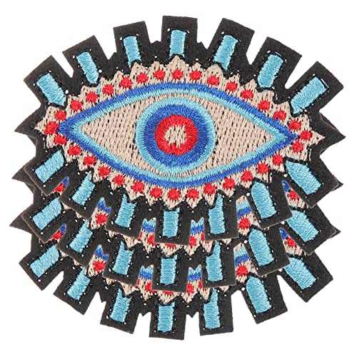 LIFKOME 3Stücke Chic Auge Form Klebe Patches Augen Design Bügel Patches für Kleidung Hüte und DIY Deko Kompakte Multifunktionale Eisenflecken für Kreative von LIFKOME