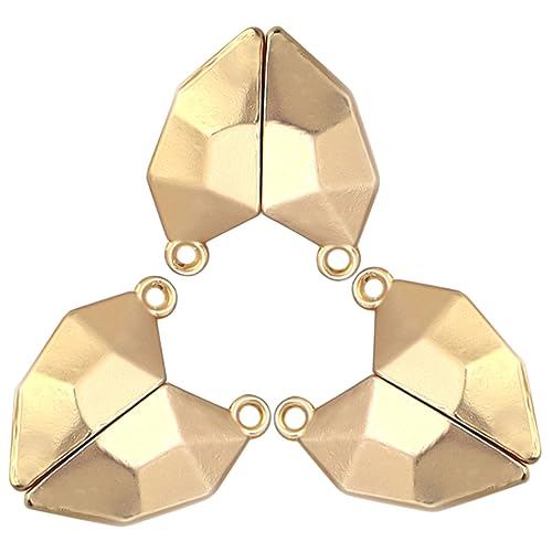 LIFKOME 3Stücke Magnetische Schmuckverschlüsse Für DIY Halsketten Und Armbänder Langlebig Und Sicher Für Kreativen Schmuckbau Und Einfache Handhabung von LIFKOME