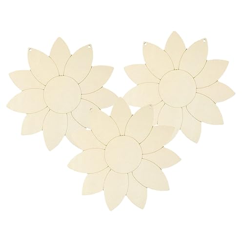 LIFKOME 3Stücke Unvollendete Sonnenblumen Holzstücke DIY Holz Dekoration Für Projekte Unbemalt Für Kunsthandwerk Große Holzausschnitte LIFKOME 3Stücke Unvollendete Sonnenblumen Holzstücke DIY Holz Dekoration Für Projekte Unbemalt Für Kunsthandwerk Große Holzausschnitte von LIFKOME