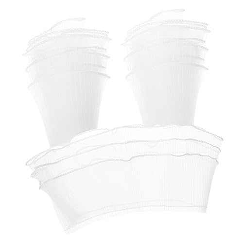 LIFKOME 3Stücke Wellenförmige Mesh Kuchenverpackung Romantische Kuchendekoration Für Hochzeiten Und Partys Ergänzung von LIFKOME