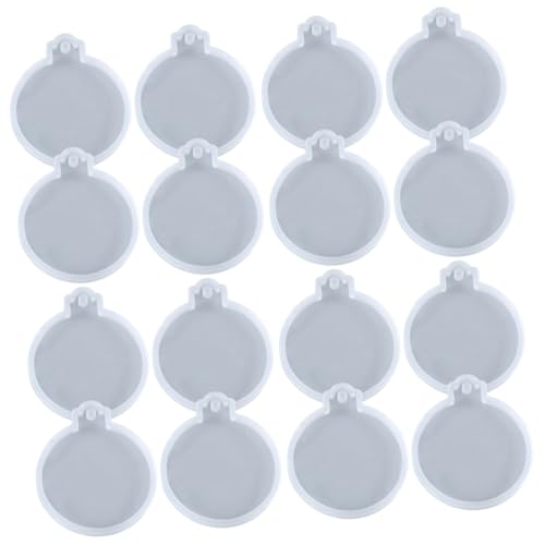 LIFKOME 4 Sätze Teiliges Diy Silikon Rundplakettenform Epoxidharz Gießform Für Weihnachtsdekoration Kreative Bastelarbeiten Langlebig Und Flexibel Für Einzigartige 4 Stück * 4 LIFKOME 4 Sätze Teiliges Diy Silikon Rundplakettenform Epoxidharz Gießform Für Weihnachtsdekoration Kreative Bastelarbeiten Langlebig Und Flexibel Für Einzigartige 4 Stück * 4 von LIFKOME