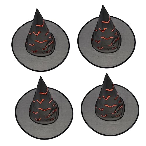 LIFKOME 4 Stück Halloween Hexenhüte Klassische Kostüm Accessoires für Partys Vielseitig Einsetzbar zur Dekoration Wohnzimmer und LIFKOME 4 Stück Halloween Hexenhüte Klassische Kostüm Accessoires für Partys Vielseitig Einsetzbar zur Dekoration Wohnzimmer und von LIFKOME