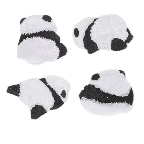 LIFKOME 4 Stück Teiliges Panda Aufnäher zum Aufnähen Bestickte Patches für Kleidung Niedliches Bärenmotiv Dekorativ und Reparierend für DIY Kinderjacken Taschen und Textilien LIFKOME 4 Stück Teiliges Panda Aufnäher zum Aufnähen Bestickte Patches für Kleidung Niedliches Bärenmotiv Dekorativ und Reparierend für DIY Kinderjacken Taschen und Textilien von LIFKOME