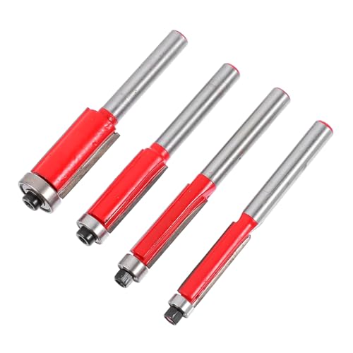 LIFKOME 4 Stück Teiliges Trimmfräser für Oberfräsen Doppelseitige Schneidwerkzeuge für Sperrholz für Diy Holzbearbeitung und Dekorationsprojekte LIFKOME 4 Stück Teiliges Trimmfräser für Oberfräsen Doppelseitige Schneidwerkzeuge für Sperrholz für Diy Holzbearbeitung und Dekorationsprojekte von LIFKOME