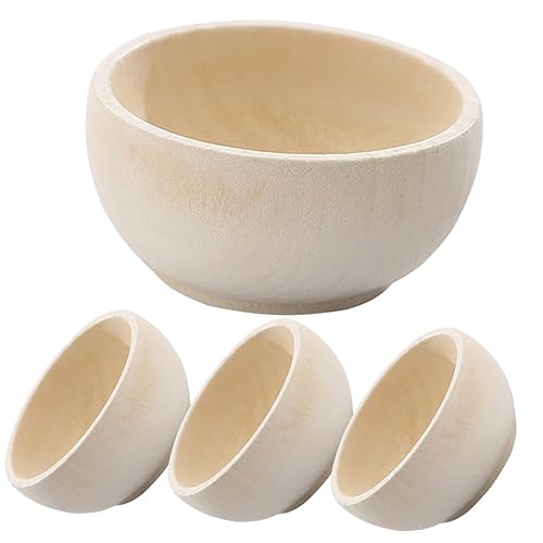 LIFKOME Holzschalen-set 4-teilig Spielzeug für Jungen und Mädchen Unbehandeltes Holzspielzeug für Projekte LIFKOME Holzschalen-set 4-teilig Spielzeug für Jungen und Mädchen Unbehandeltes Holzspielzeug für Projekte von LIFKOME