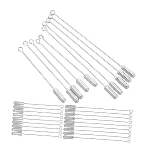 LIFKOME 40 Stück Metallische Anstecknadeln mit Stopper für Diy Vielseitige Zubehör für Anzug Krawatte Hut und Schmuckherstellung LIFKOME 40 Stück Metallische Anstecknadeln mit Stopper für Diy Vielseitige Zubehör für Anzug Krawatte Hut und Schmuckherstellung von LIFKOME