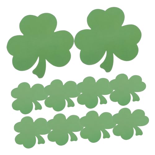 LIFKOME 40 Stück Teiliges Kleeblatt Papier Deko mit Klebepunkten Grüne Shamrock Cutouts für St Patrick's Day Vielseitige Bastel und Klassenzimmer Dekoration Selbstklebend Leicht LIFKOME 40 Stück Teiliges Kleeblatt Papier Deko mit Klebepunkten Grüne Shamrock Cutouts für St Patrick's Day Vielseitige Bastel und Klassenzimmer Dekoration Selbstklebend Leicht von LIFKOME