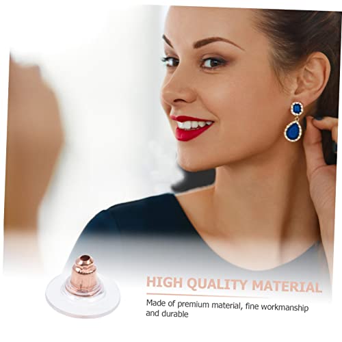 LIFKOME 400 Stück Ohrring Stopper Ohrstecker Verschluss Metall Ohrstecker Zubehör in Roségold Gold Silber Dunkelgrau Langlebig Rostfrei Leicht für DIY Ohrschmuck und LIFKOME 400 Stück Ohrring Stopper Ohrstecker Verschluss Metall Ohrstecker Zubehör in Roségold Gold Silber Dunkelgrau Langlebig Rostfrei Leicht für DIY Ohrschmuck und von LIFKOME