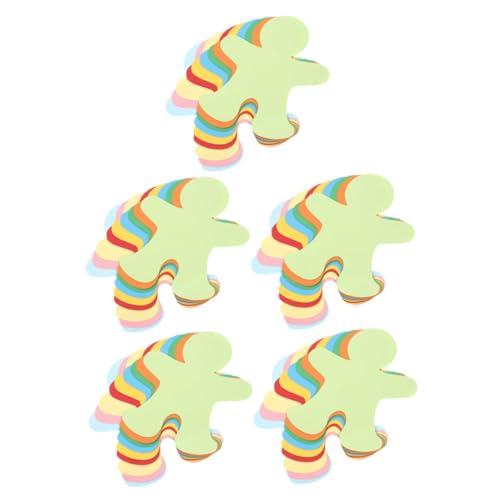 LIFKOME 45 Stück Teiliges DIY Papier ausschnitt Figuren Bunt Dekorative Wanddekoration für Schule Kindergarten und Party Kreative Bastelmaterialien für Klassenzimmer und Spielzimmer von LIFKOME