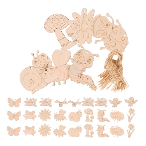 LIFKOME 48 Sätze Teiliges DIY Holzanhänger aus Naturbelassenem Leichtem Holz Blanko Ausschnitte zum Bemalen und Basteln Unvollendete Holzdeko für Hochzeit Party Weihnachten Kreative LIFKOME 48 Sätze Teiliges DIY Holzanhänger aus Naturbelassenem Leichtem Holz Blanko Ausschnitte zum Bemalen und Basteln Unvollendete Holzdeko für Hochzeit Party Weihnachten Kreative von LIFKOME