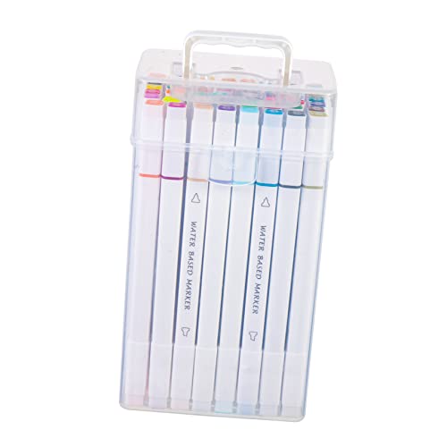 LIFKOME 48 Stück Doppelspitz Marker Künstlerische Zeichenstifte für Zeichnungen Ausmalen und Kreative Projekte Vielseitige Farbauswahl für DIY Alben Einladungen und Karten LIFKOME 48 Stück Doppelspitz Marker Künstlerische Zeichenstifte für Zeichnungen Ausmalen und Kreative Projekte Vielseitige Farbauswahl für DIY Alben Einladungen und Karten von LIFKOME