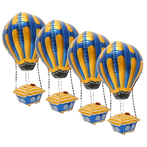 LIFKOME 4Stücke Aluminium Heißluftballon Dekorationen Für Kindergeburtstagsfeiern Babypartys Und Hochzeiten Luftballons Partyzubehör Für Unvergessliche LIFKOME 4Stücke Aluminium Heißluftballon Dekorationen Für Kindergeburtstagsfeiern Babypartys Und Hochzeiten Luftballons Partyzubehör Für Unvergessliche von LIFKOME