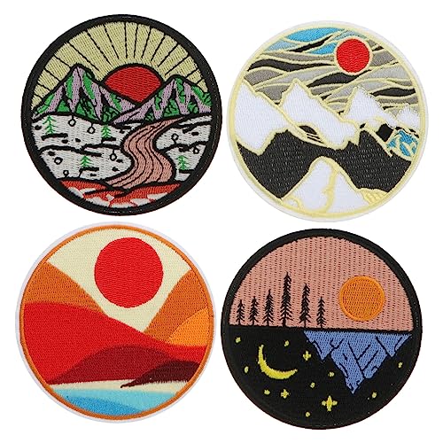 LIFKOME 4Stücke DIY Stoffaufnäher Runde Bestickte Patches Für Bekleidung Taschen Und Hüte Zur Reparatur Und Dekoration Farbenfrohe Langlebige Textilien Für Anwendungen LIFKOME 4Stücke DIY Stoffaufnäher Runde Bestickte Patches Für Bekleidung Taschen Und Hüte Zur Reparatur Und Dekoration Farbenfrohe Langlebige Textilien Für Anwendungen von LIFKOME
