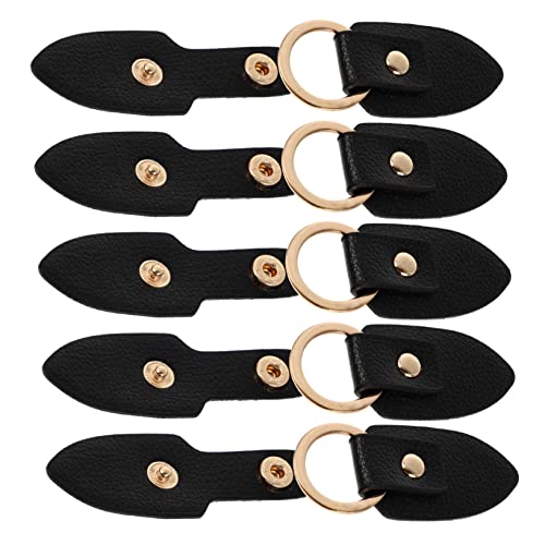 LIFKOME 5 Paare Pu-leder Knebelverschlüsse Mantelverschluss für Dufflecoat Schal Jacke DIY Ersatzknöpfe Modische Kleidung Accessoires von LIFKOME