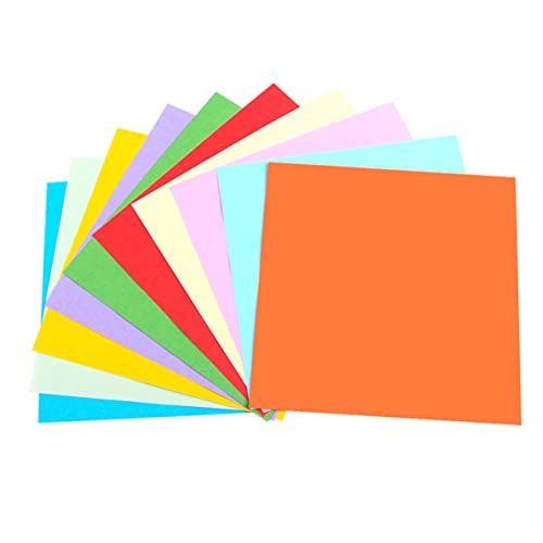 LIFKOME 5 Packungen Origami Papier Quadratische Doppelseitige Bunte Bastelpapiere für Diy Projekte Partydekoration und Schule Zufällige Farben für Kreative Bastelarbeiten LIFKOME 5 Packungen Origami Papier Quadratische Doppelseitige Bunte Bastelpapiere für Diy Projekte Partydekoration und Schule Zufällige Farben für Kreative Bastelarbeiten von LIFKOME