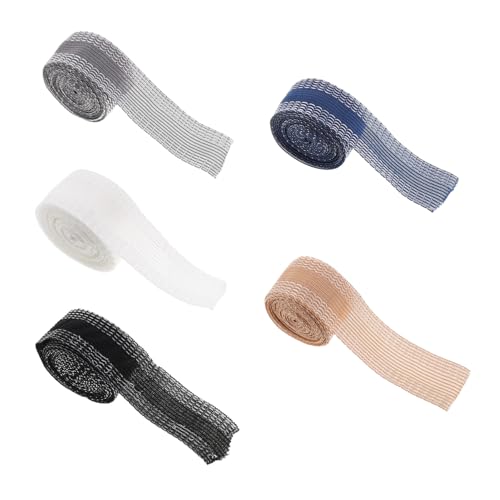 LIFKOME 5 Rollen Selbstklebendes Bügelsaumband in Kontrastfarben Beige Blau Stark Haftendes Saumband zum Einfachen Kürzen und Säumen von Hosen ohne Nähen für Jeans und Stoffhosen LIFKOME 5 Rollen Selbstklebendes Bügelsaumband in Kontrastfarben Beige Blau Stark Haftendes Saumband zum Einfachen Kürzen und Säumen von Hosen ohne Nähen für Jeans und Stoffhosen von LIFKOME
