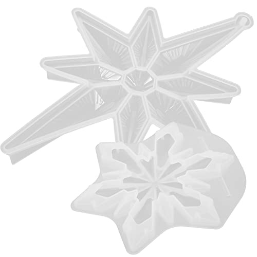 LIFKOME 5 Sätze Silikonform Für Weihnachten Diy Schneeflocken Silikon Gießform Flexible Sichere Silikonform Für Kreative Bastelarbeiten Und Winterdeko Für Selbstgemachte 2 Stücke * 5 LIFKOME 5 Sätze Silikonform Für Weihnachten Diy Schneeflocken Silikon Gießform Flexible Sichere Silikonform Für Kreative Bastelarbeiten Und Winterdeko Für Selbstgemachte 2 Stücke * 5 von LIFKOME
