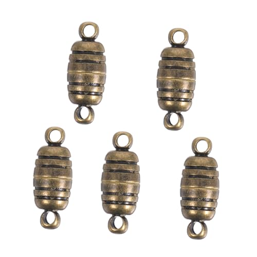 LIFKOME 5 Stück Armbandschnalle Aus Reinem Kupfer Halskettenverschlüsse Zur Schmuckherstellung Schmuckverschlüsse Armbandverschluss Verschlüsse Zum Anbringen Von Charms von LIFKOME
