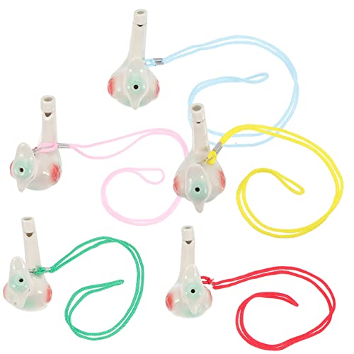 LIFKOME 5 Stück Keramische Vogel mit Aufhängeschnur Lustige Musikspielzeuge für Handliche Partygeschenke Dekorative Wassersprüh Pfeifen Leicht Tragbar Zufällige Farbe Zufällige Farbe LIFKOME 5 Stück Keramische Vogel mit Aufhängeschnur Lustige Musikspielzeuge für Handliche Partygeschenke Dekorative Wassersprüh Pfeifen Leicht Tragbar Zufällige Farbe Zufällige Farbe von LIFKOME
