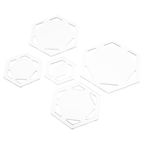 LIFKOME 5 Stück Patchwork-Werkzeuge Acryl-Design-Vorlage Näh-Patchwork-Lineal Quiltschablonen Quiltvorlagen für Patchwork Quilten DIY Quilt-Vorlagen DIY-Quiltvorlage Nähschablone Khaki LIFKOME 5 Stück Patchwork-Werkzeuge Acryl-Design-Vorlage Näh-Patchwork-Lineal Quiltschablonen Quiltvorlagen für Patchwork Quilten DIY Quilt-Vorlagen DIY-Quiltvorlage Nähschablone Khaki von LIFKOME