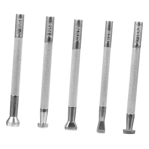 LIFKOME 5 Stück Teiliges Leder Stanzwerkzeug Set aus Langlebigem Legierungsstahl für DIY Ledergravur Musterprägung Praktische Lederhandwerk Werkzeuge für Präzise und Stilvolle LIFKOME 5 Stück Teiliges Leder Stanzwerkzeug Set aus Langlebigem Legierungsstahl für DIY Ledergravur Musterprägung Praktische Lederhandwerk Werkzeuge für Präzise und Stilvolle von LIFKOME