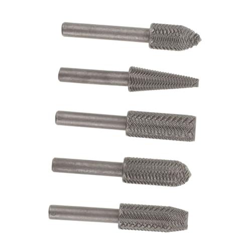 LIFKOME 5 Stück Teiliges Rotierende Stahlfeilen für Holzschnitzerei und Metallentgratung Vielseitig Einsetzbar für DIY Holzbearbeitung Gravur und Polieren Kompatibel mit Meisten LIFKOME 5 Stück Teiliges Rotierende Stahlfeilen für Holzschnitzerei und Metallentgratung Vielseitig Einsetzbar für DIY Holzbearbeitung Gravur und Polieren Kompatibel mit Meisten von LIFKOME