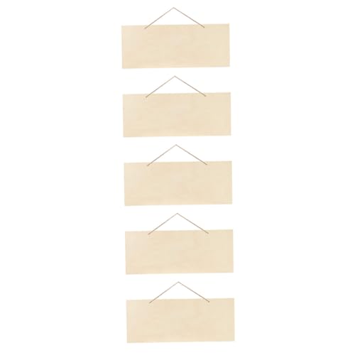 LIFKOME 5 Stück Teiliges Unfertige Holzschilder mit Juteseil Blanko Holzplatten zum Basteln Hängende Holztafeln für DIY Dekoration Hochzeit Geschenklabel Vintage Holzschild Aufhängen LIFKOME 5 Stück Teiliges Unfertige Holzschilder mit Juteseil Blanko Holzplatten zum Basteln Hängende Holztafeln für DIY Dekoration Hochzeit Geschenklabel Vintage Holzschild Aufhängen von LIFKOME