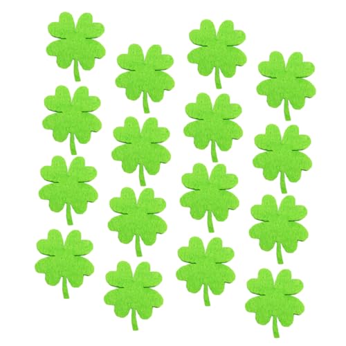 LIFKOME 50 Stück DIY Filz Applikationen Kleeblätter für Kleidung und Haarschmuck Grüne Bastelverzierungen für Patrick Day Geburtstage und Festliche Anlässe LIFKOME 50 Stück DIY Filz Applikationen Kleeblätter für Kleidung und Haarschmuck Grüne Bastelverzierungen für Patrick Day Geburtstage und Festliche Anlässe von LIFKOME