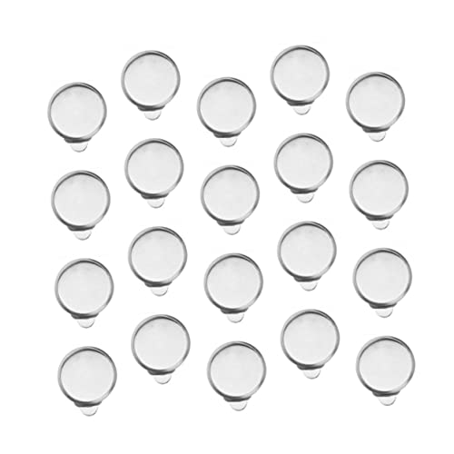 LIFKOME 50 Stück DIY Ohrclip Rohlinge Silber Ohrclip Zubehör Schmuckzubehör Basteln Damen Ohrlöcher Tray für Ohrringe Herstellen LIFKOME 50 Stück DIY Ohrclip Rohlinge Silber Ohrclip Zubehör Schmuckzubehör Basteln Damen Ohrlöcher Tray für Ohrringe Herstellen von LIFKOME