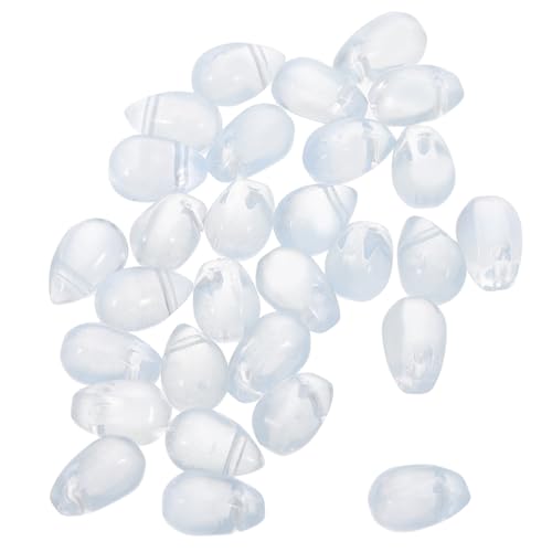 LIFKOME 50 Stück Glasperlen in Tropfenform mit Seitlichem Loch Vielseitige DIY anhänger für Schmuckherstellung Haarschmuck und Traditionelle Hanfu accessoires LIFKOME 50 Stück Glasperlen in Tropfenform mit Seitlichem Loch Vielseitige DIY anhänger für Schmuckherstellung Haarschmuck und Traditionelle Hanfu accessoires von LIFKOME