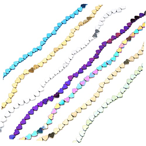 LIFKOME 50 Stück Grünes Hohlherz Halbzeuge Perlen für Schmuckherstellung DIY Kreative Halsketten Armbänder Bastelsteine Natur Hämatit Material LIFKOME 50 Stück Grünes Hohlherz Halbzeuge Perlen für Schmuckherstellung DIY Kreative Halsketten Armbänder Bastelsteine Natur Hämatit Material von LIFKOME
