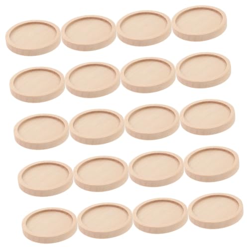 LIFKOME 50 Stück Holzfarbener Bodenhalter Für Schmuck Schalen Tabletts Schlüsselanhänger Anhänger Tabletts Lünette Anhänger Tabletts Für Halsketten Runde Bastelbasis LIFKOME 50 Stück Holzfarbener Bodenhalter Für Schmuck Schalen Tabletts Schlüsselanhänger Anhänger Tabletts Lünette Anhänger Tabletts Für Halsketten Runde Bastelbasis von LIFKOME