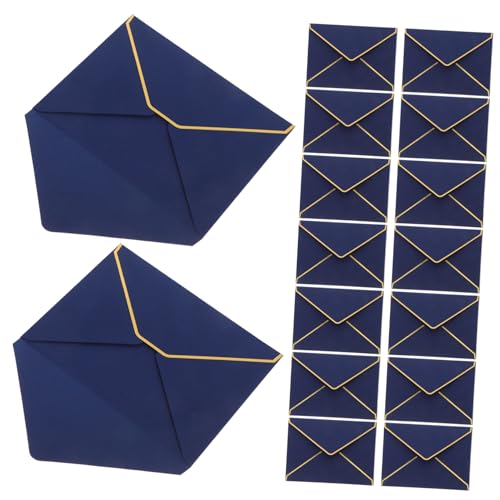 LIFKOME 50 Stück Klappe Umschläge mit Goldrand Dickes Papier Dekorative Briefhüllen für Einladungen Hochzeit Babyparty Abschlussfeier Vielseitige Schützende Kartenumschläge LIFKOME 50 Stück Klappe Umschläge mit Goldrand Dickes Papier Dekorative Briefhüllen für Einladungen Hochzeit Babyparty Abschlussfeier Vielseitige Schützende Kartenumschläge von LIFKOME