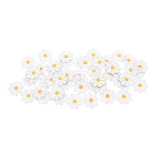 LIFKOME 50 Stück Kleine bestickte Blumenapplikationen zum Nähen Bestickte Blüten Applikationen für Kleidung Taschen Hüte Jacken Jeans Charmante DIY Stickerei Patches für Individuelle von LIFKOME