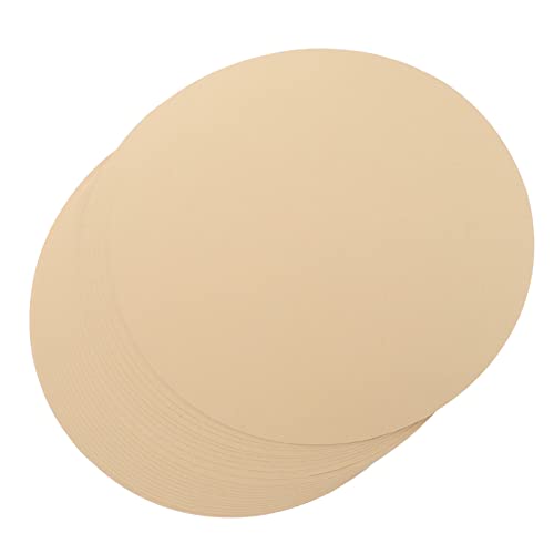 LIFKOME 50 Stück Kunstskizzenzeichnungen Kartenvorrat Runder Karton Bunt Runder Zeichenkarton Kreis Malkarton Runden Schmucklos Aktie Farbig Karton Bemalen Diy-kartons Papier Braun LIFKOME 50 Stück Kunstskizzenzeichnungen Kartenvorrat Runder Karton Bunt Runder Zeichenkarton Kreis Malkarton Runden Schmucklos Aktie Farbig Karton Bemalen Diy-kartons Papier Braun von LIFKOME