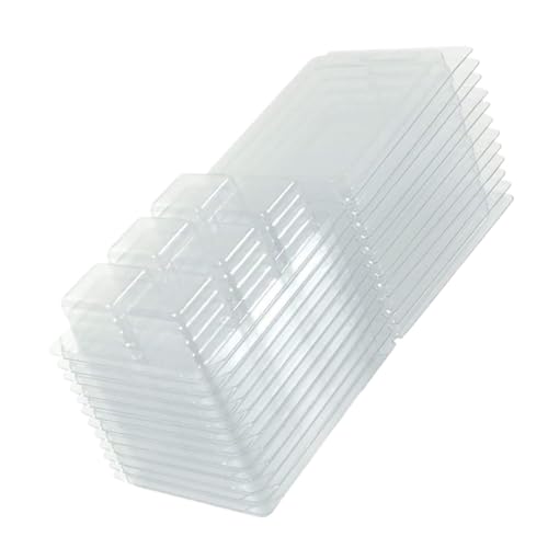LIFKOME 50 Stück Kunststoff Wachsmold Formen Wiederverwendbare Clamshell Wachswürfel Trays für Kerzen und Seifenherstellung Leicht zu Reinigen Langlebig und Geruchlos LIFKOME 50 Stück Kunststoff Wachsmold Formen Wiederverwendbare Clamshell Wachswürfel Trays für Kerzen und Seifenherstellung Leicht zu Reinigen Langlebig und Geruchlos von LIFKOME