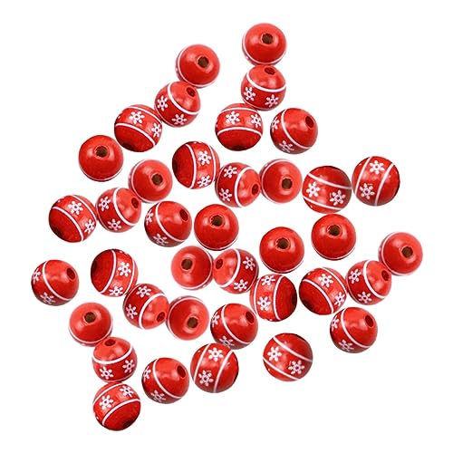 LIFKOME 50 Stück Runde Holzperlen für DIY Weihnachtsarmbänder Naturbelassene Spacer Beads für Schmuckherstellung Makramee und Bastelprojekte für Handgemachte Geschenke und Dekorationen LIFKOME 50 Stück Runde Holzperlen für DIY Weihnachtsarmbänder Naturbelassene Spacer Beads für Schmuckherstellung Makramee und Bastelprojekte für Handgemachte Geschenke und Dekorationen von LIFKOME