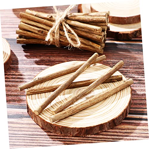 LIFKOME 50 Stück Teiliges Natürliche Holzstäbe Lange Rundstäbe aus Holz für Bastelzwecke DIY Astscheiben für Rustikale Dekorationen und Kreative Handwerksprojekte LIFKOME 50 Stück Teiliges Natürliche Holzstäbe Lange Rundstäbe aus Holz für Bastelzwecke DIY Astscheiben für Rustikale Dekorationen und Kreative Handwerksprojekte von LIFKOME