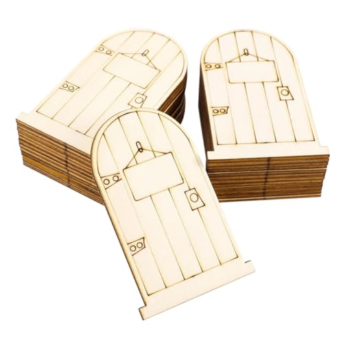 LIFKOME 50 Stück Unbemalte Holz Fenstertüren zum Basteln Lasergravierte Holzstücke DIY Dekoration Stabile Naturholztafeln Originelles und Naturbelassen Khaki LIFKOME 50 Stück Unbemalte Holz Fenstertüren zum Basteln Lasergravierte Holzstücke DIY Dekoration Stabile Naturholztafeln Originelles und Naturbelassen Khaki von LIFKOME