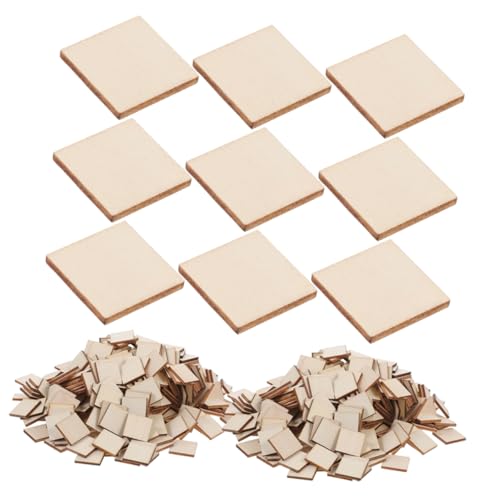 LIFKOME 500 Stück Quadratische Holzscheiben Ungefertigte Holzstücke aus Nachhaltigem Material für DIY Basteln Gravieren Malen Scrapbooking und Kreative Kunstprojekte LIFKOME 500 Stück Quadratische Holzscheiben Ungefertigte Holzstücke aus Nachhaltigem Material für DIY Basteln Gravieren Malen Scrapbooking und Kreative Kunstprojekte von LIFKOME
